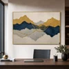 L005 | Amber Horizon – Warm Landscape Wall Art
