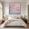 S011 | Blush Petal Mist – Floral Canvas Art | Impasto Oil Painting