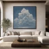 cloudlit-horizon-coastal-ocean-art-living-room S008 | Cloudlit Horizon – Coastal Ocean Canvas Art