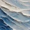 glacial-ridges-textured-abstract-canvas-art-detail-01 S009 | Glacial Ridges – Textured Abstract Canvas Art