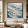 glacial-ridges-textured-abstract-canvas-art-living-room-02 S009 | Glacial Ridges – Textured Abstract Canvas Art