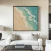 seafoam-shore-coastal-ocean-canvas-art-living-room-S-04 S006 | Turquoise Break – Coastal Ocean Canvas Art