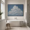 tempest-crown-impasto-seascape-canvas-art-bathroom-01 L004 | Tempest Crown – Impasto Seascape Canvas Art