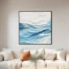 tidal-veil-abstract-ocean-canvas-art-living-room-S-01 S007 | Tidal Veil – Abstract Ocean Canvas Art | Impasto Oil