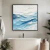 tidal-veil-abstract-ocean-canvas-art-living-room-S-05 S007 | Tidal Veil – Abstract Ocean Canvas Art | Impasto Oil