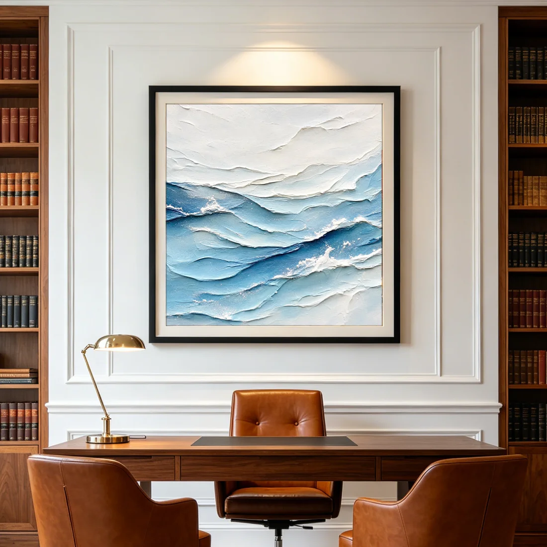 tidal-veil-abstract-ocean-canvas-art-study-S-01 S007 | Tidal Veil – Abstract Ocean Canvas Art | Impasto Oil