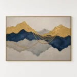 L005 | Amber Horizon – Warm Landscape Wall Art