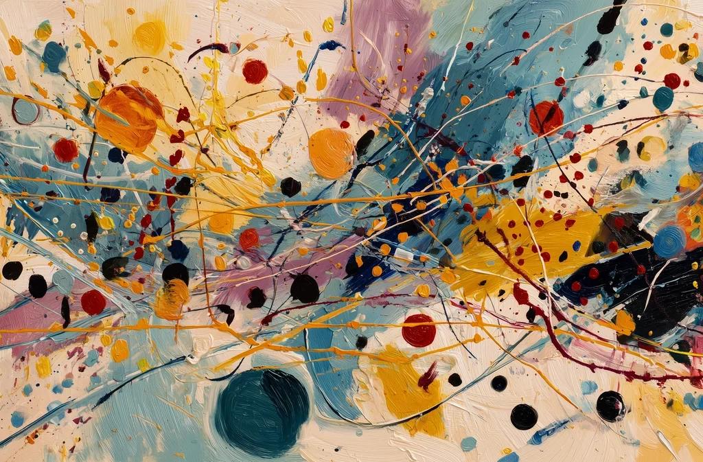 Chromatic Bloom – Textured Abstract Canvas Art