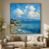 sunlit-cove-coastal-seascape-living-room-wall-art-03 S012 | Sunlit Cove - Coastal Seascape Wall Art