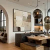 warm-earth-reverie-kitchen-S-01 S005 | Warm Earth Reverie - Neutral Abstract Wall Art