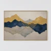 amber-horizon-warm-landscape-wall-art-framed L005 | Amber Horizon – Warm Landscape Wall Art