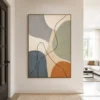 P017 | Blue Bend - Organic Line Wall Art