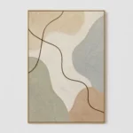 P015 | The Blue Edge - Minimalist Abstract Wall Art