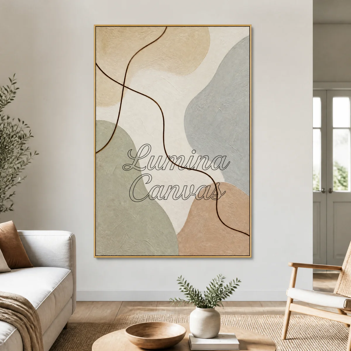 blue-edge-minimalist-abstract-wall-art-living-room-01 P015 | The Blue Edge - Minimalist Abstract Wall Art