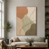 clay-over-sage-terracotta-abstract-wall-art-entryway P016 | Clay Over Sage - Terracotta Abstract Wall Art
