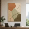 clay-over-sage-terracotta-abstract-wall-art-office-01 P016 | Clay Over Sage - Terracotta Abstract Wall Art