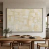 L007 | Limewash – Beige Textured Wall Art