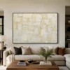 L007 | Limewash – Beige Textured Wall Art