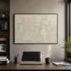 L007 | Limewash – Beige Textured Wall Art
