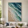 seafoam-drift-ocean-wave-wall-art-living-room-wall-art-01 P009 | Seafoam Drift - Ocean Wave Wall Art