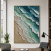 seafoam-drift-ocean-wave-wall-art-office-wall-art-01 P009 | Seafoam Drift - Ocean Wave Wall Art
