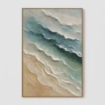 P010 | The Foam Line - Ocean Wave Wall Art