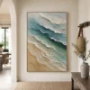 P010 | The Foam Line - Ocean Wave Wall Art