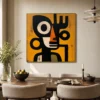 circle-guardian-boho-figurative-wall-art-scene-1 S028 | Circle Guardian – Boho Figurative Wall Art