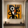 circle-guardian-boho-figurative-wall-art-scene-3 S028 | Circle Guardian – Boho Figurative Wall Art