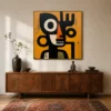 circle-guardian-boho-figurative-wall-art-scene-4 S028 | Circle Guardian – Boho Figurative Wall Art