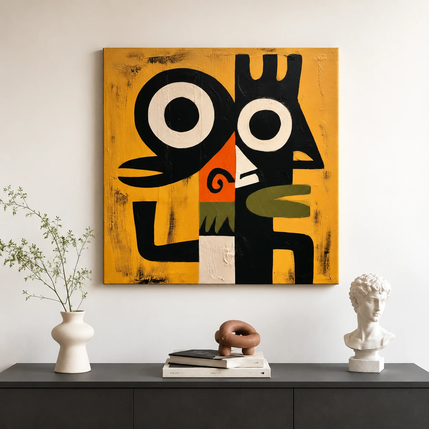 crown-sentinel-mid-century-wall-art-scene-1 S032 | Crown Sentinel – Mid Century Wall Art