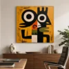 crown-sentinel-mid-century-wall-art-scene-3 S032 | Crown Sentinel – Mid Century Wall Art