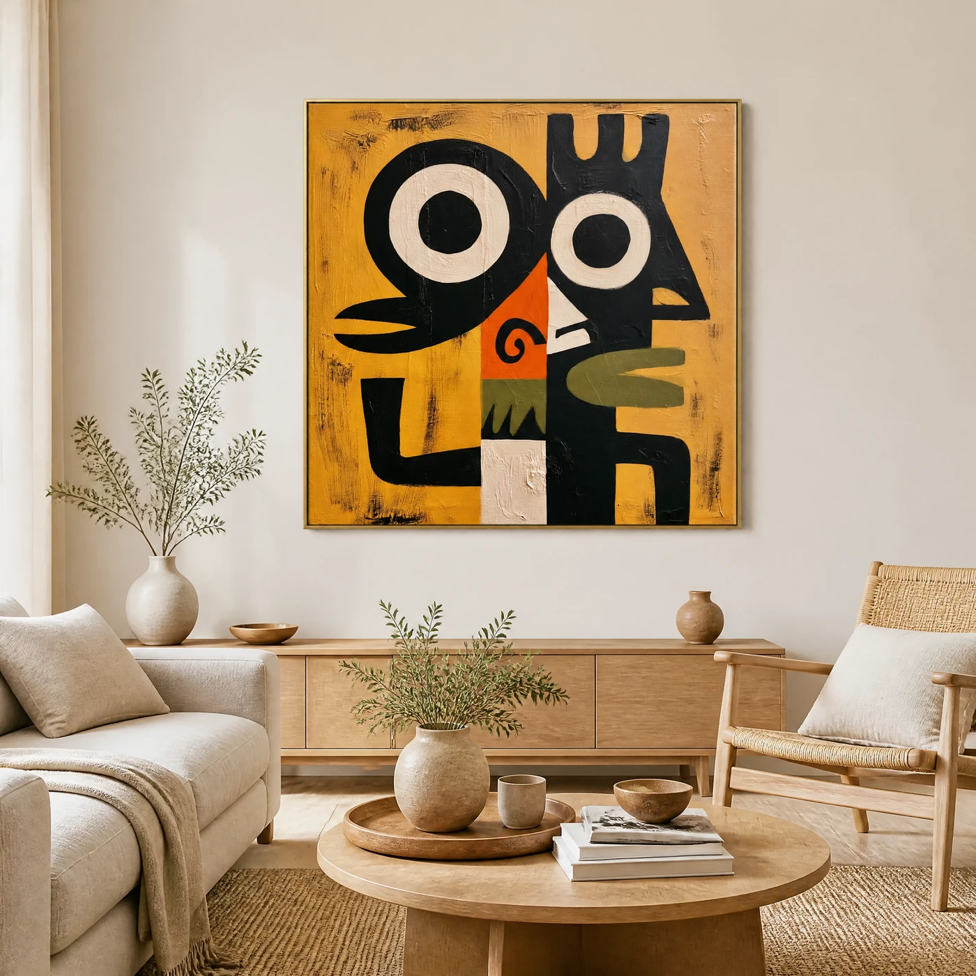 crown-sentinel-mid-century-wall-art-scene-4 S032 | Crown Sentinel – Mid Century Wall Art