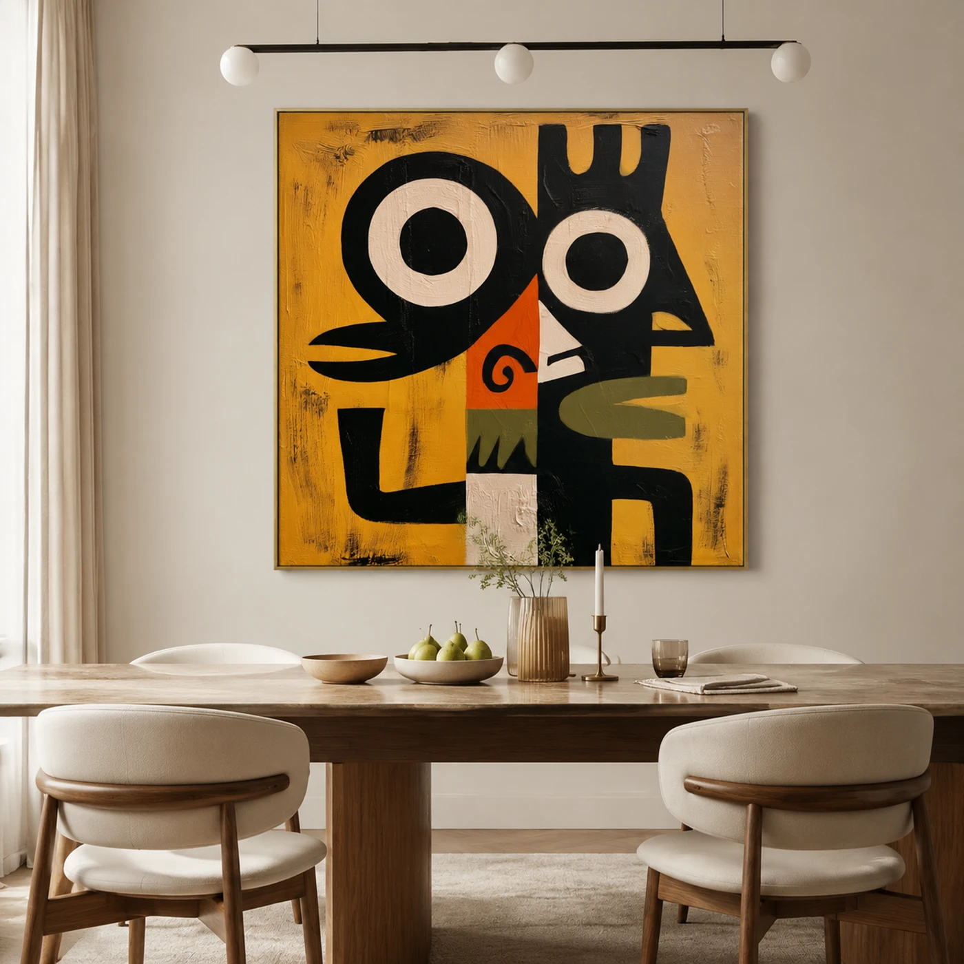 crown-sentinel-mid-century-wall-art-scene-5 S032 | Crown Sentinel – Mid Century Wall Art