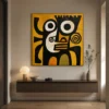 ivory-mask-witness-figurative-abstract-painting-scene-5 S031 | Ivory Mask Witness – Figurative Abstract Painting