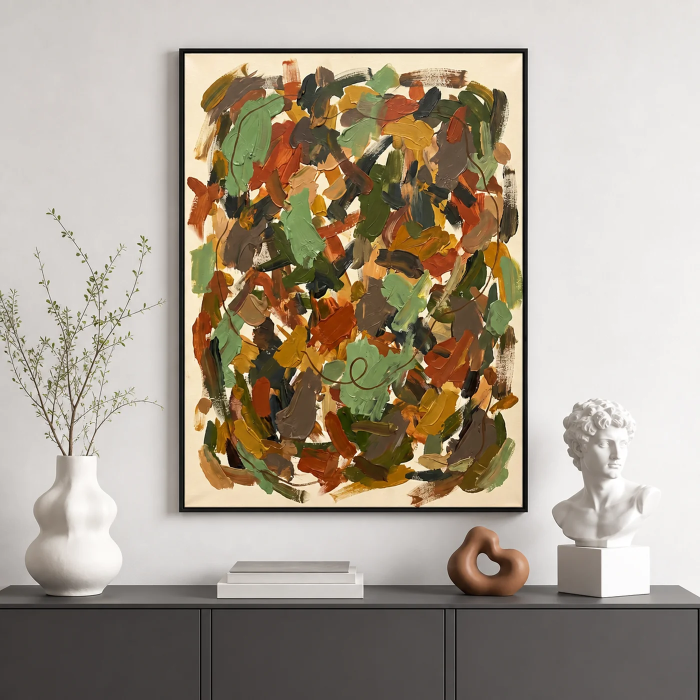 residual-loop-sage-green-abstract-wall-art-scene-4 P018 | Residual Loop – Sage Green Abstract Wall Art
