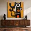 spiral-witness-primitive-abstract-painting-scene-5 S025 | Spiral Witness – Primitive Abstract Painting