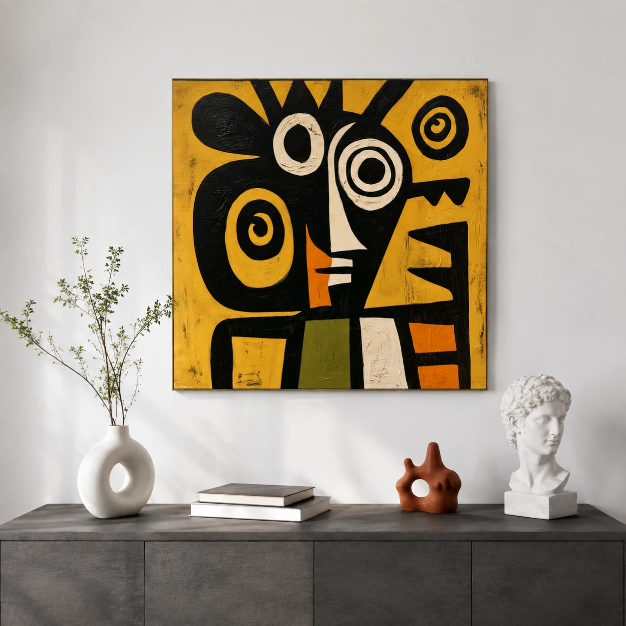 split-face-oracle-mid-century-wall-art-scene-02 S021 | Split-Face Oracle – Mid Century Wall Art