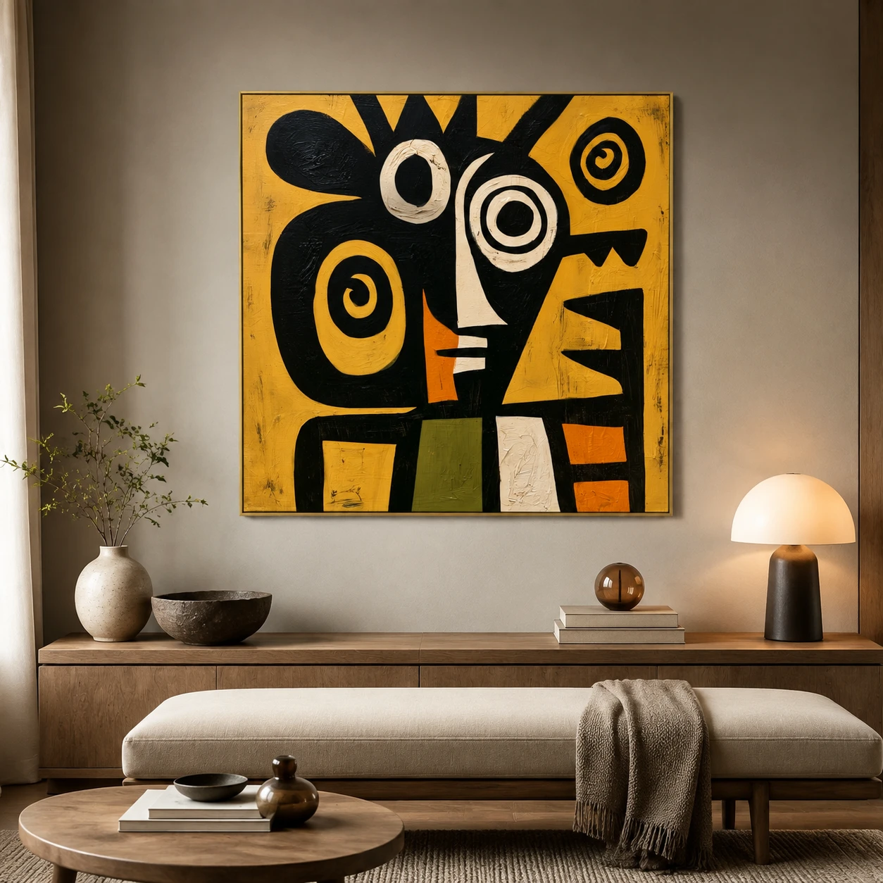 split-face-oracle-mid-century-wall-art-scene-04 S021 | Split-Face Oracle – Mid Century Wall Art