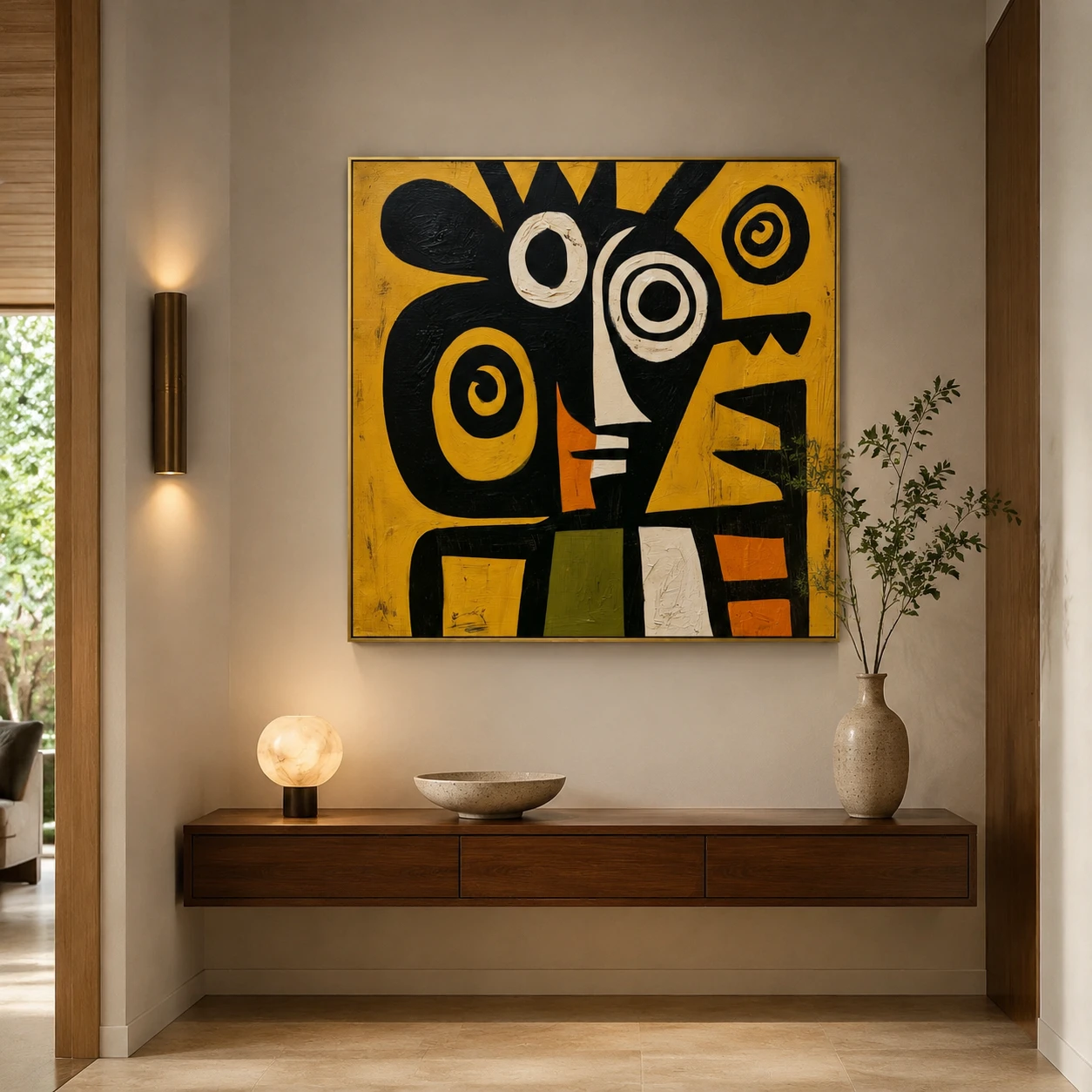 split-face-oracle-mid-century-wall-art-scene-05 S021 | Split-Face Oracle – Mid Century Wall Art