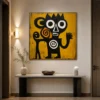 the-small-guardian-figurative-abstract-wall-art-scene-01 S020 | The Small Guardian – Figurative Abstract Wall Art