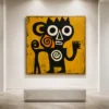 the-small-guardian-figurative-abstract-wall-art-scene-04 S020 | The Small Guardian – Figurative Abstract Wall Art