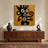 the-spiral-watcher-figurative-abstract-wall-art-living-room-05 S013 | The Spiral Watcher – Figurative Abstract Wall Art