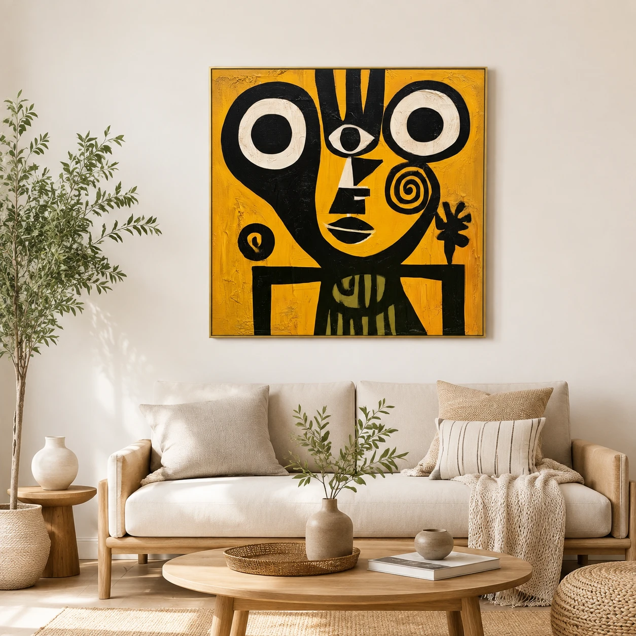 the-sun-mark-boho-figurative-wall-art-scene-02 S022 | The Sun Mark – Boho Figurative Wall Art