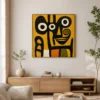 the-tall-mask-mid-century-wall-art-scene-2 S027 | The Tall Mask – Mid Century Wall Art