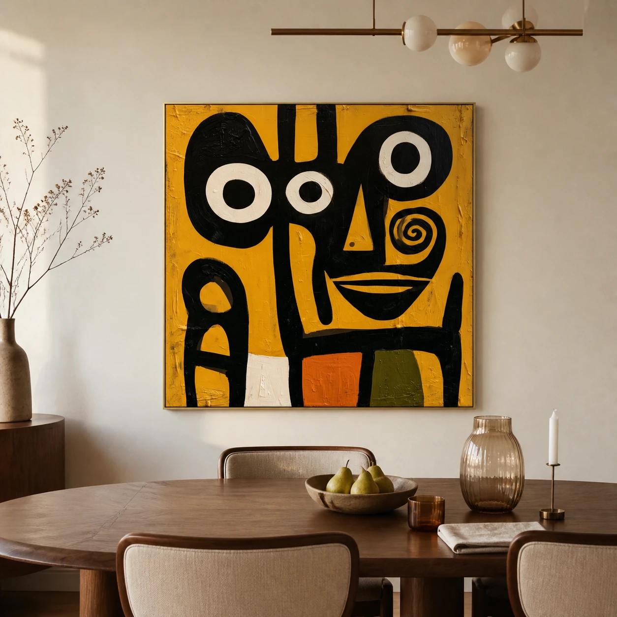 the-tall-mask-mid-century-wall-art-scene-5 S027 | The Tall Mask – Mid Century Wall Art