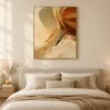 amber-divide-neutral-abstract-wall-art-display-02 P080 | Amber Divide – Neutral Abstract Wall Art