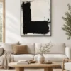 between-marks-minimalist-black-wall-art-display-01 P074 | Between the Marks – Minimalist Black Wall Art