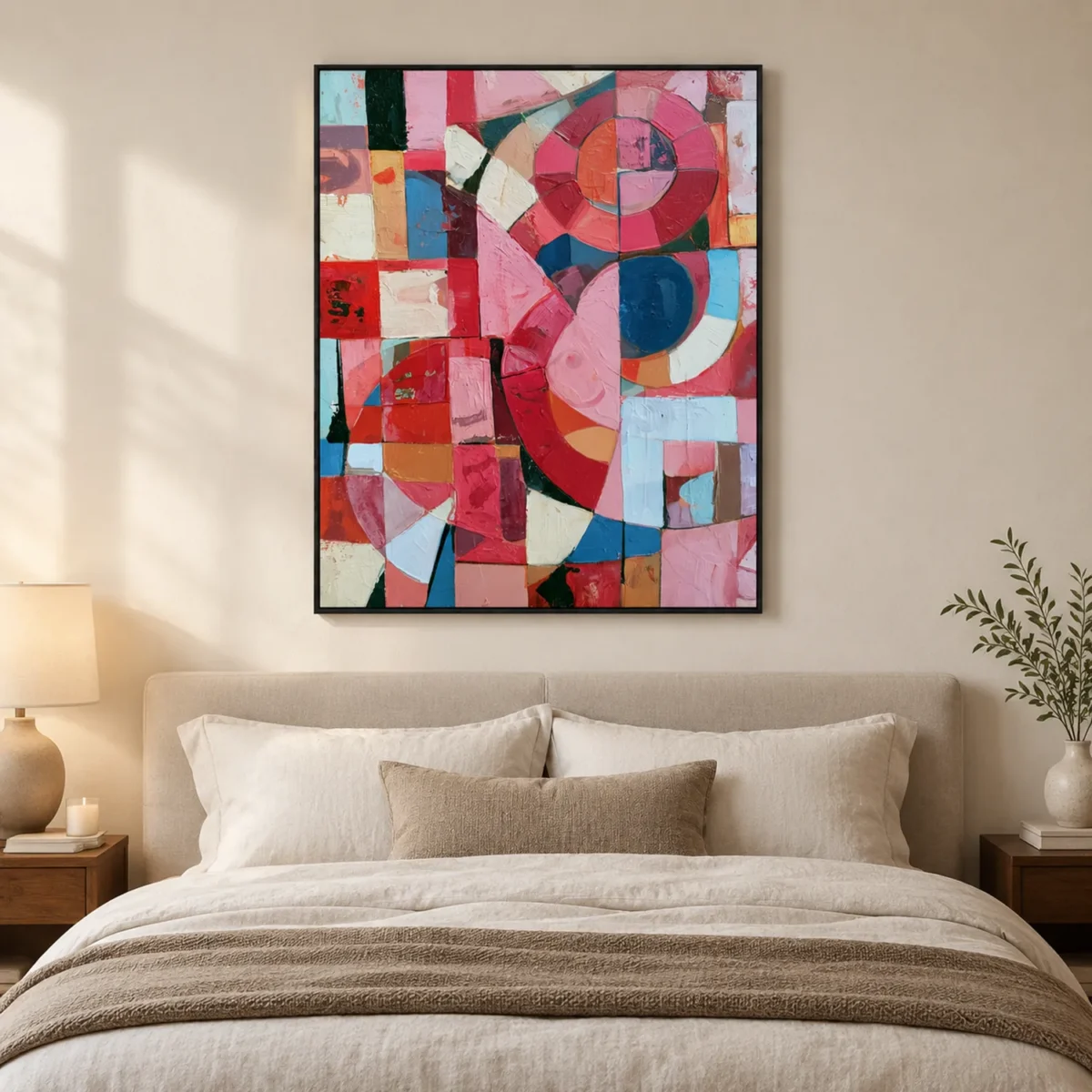 P062 | Circular Rhythm – Modern Abstract Wall Art