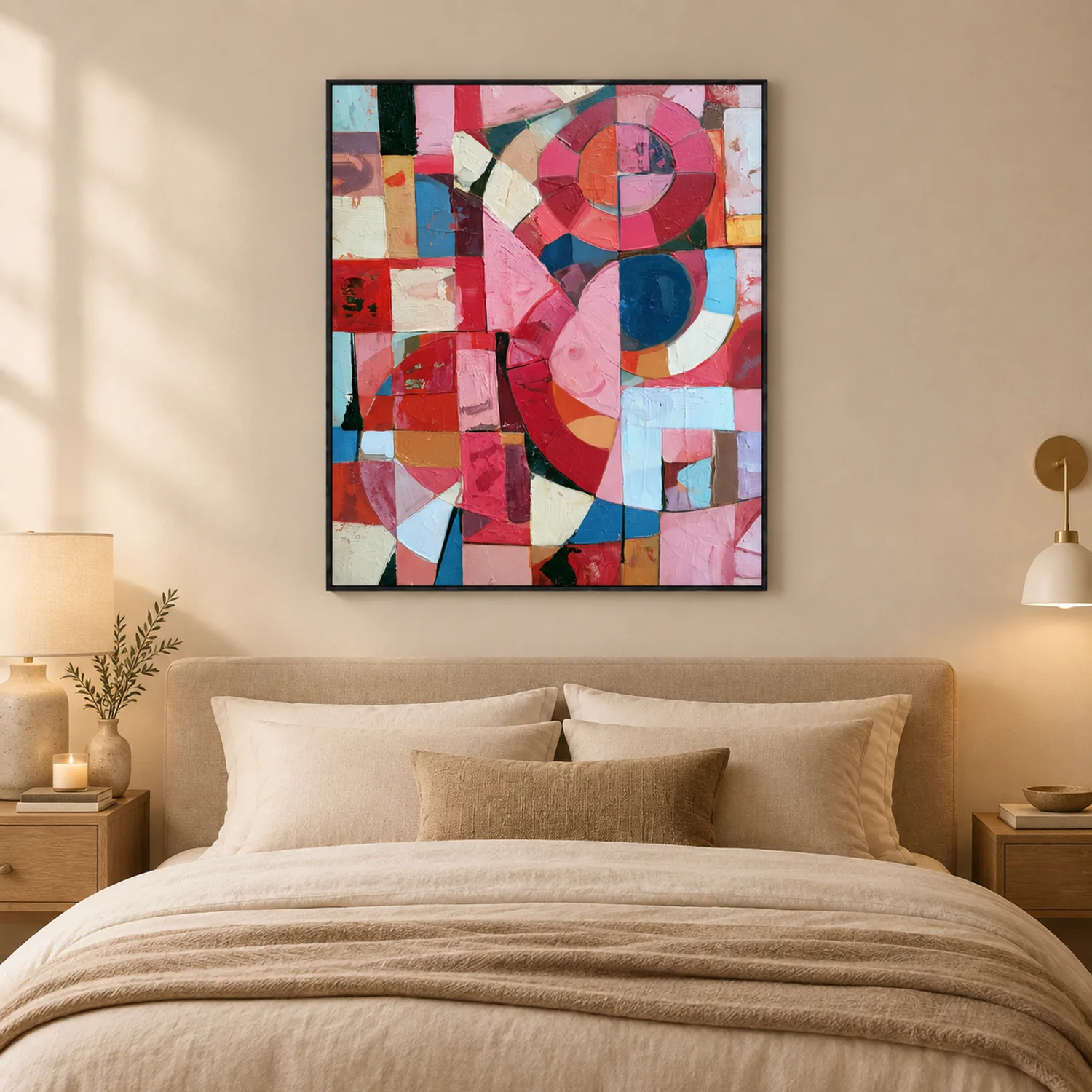 display-04 P062 | Circular Rhythm – Modern Abstract Wall Art